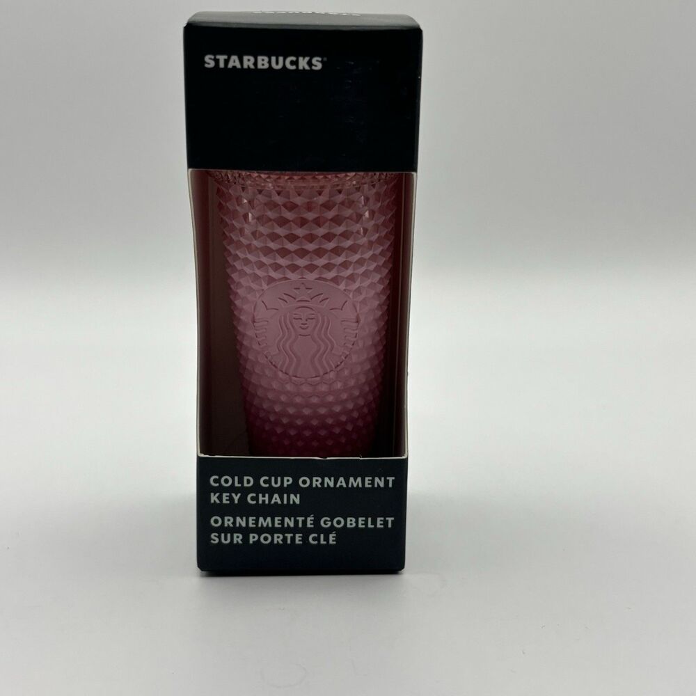 New Starbucks Waxberry Blush Keychain Ornament - Picture 2 of 5